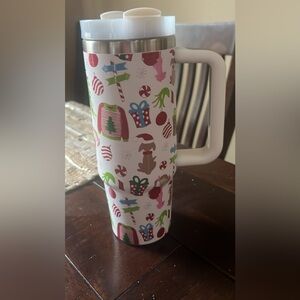 40oz Festive Holiday Travel Mug